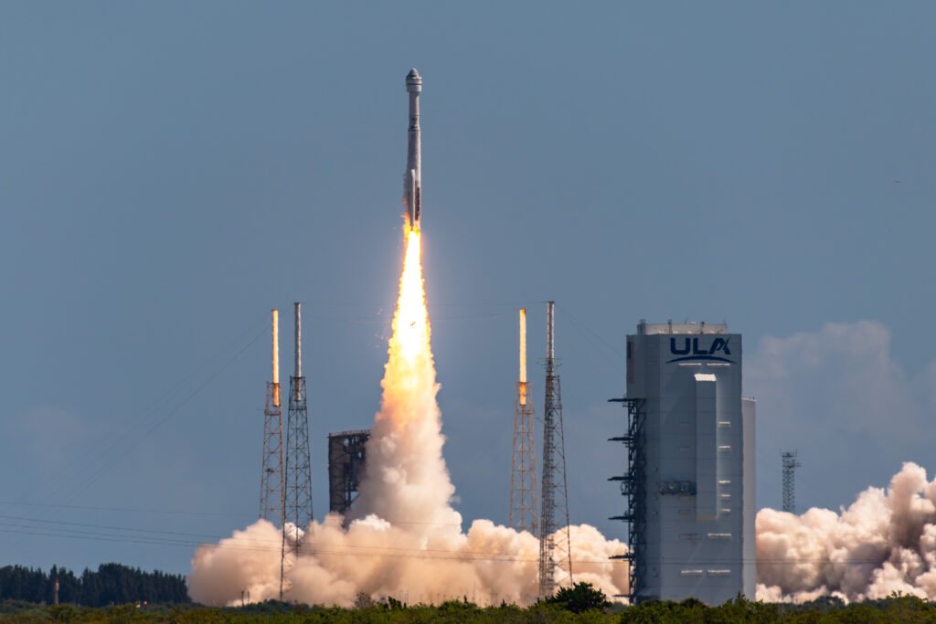 Boeing Celebrates 110 Years of Aviation Innovation and Aerospace Leadership 8 Boeing CST-100 Starliner spacecraft supporting NASA's commercial crew program.