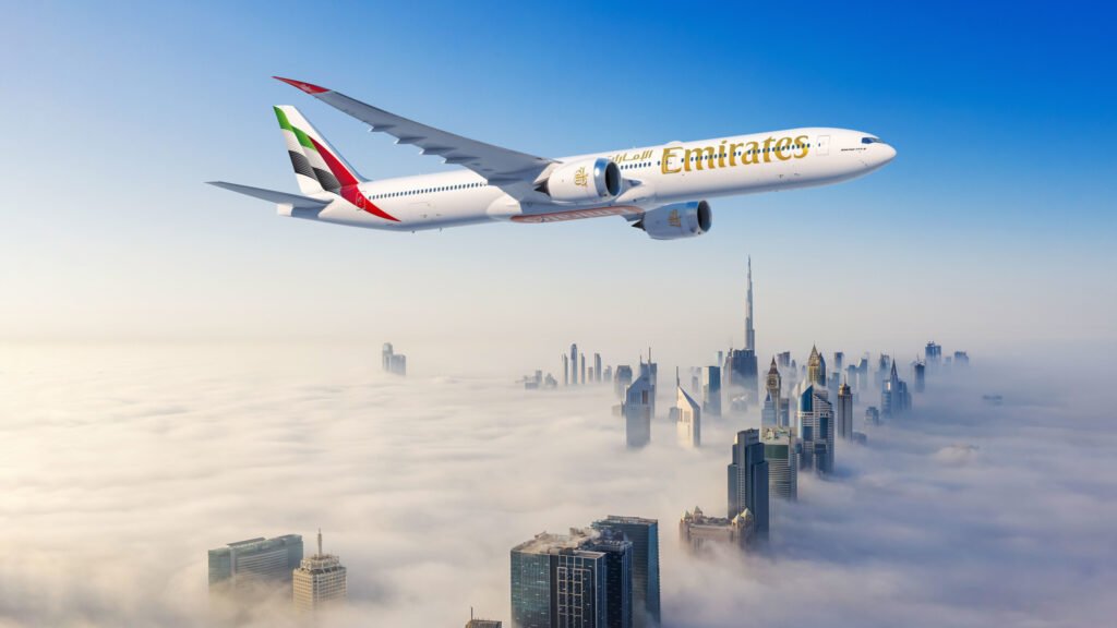 United Airlines 777-9: Airline Reportedly Eyeing Early-Build Boeing Aircraft Rejected by Emirates 2 United Airlines 777-9 article showing an Emirates Boeing 777-9, the airline that rejected early-build Boeing 777X aircraft