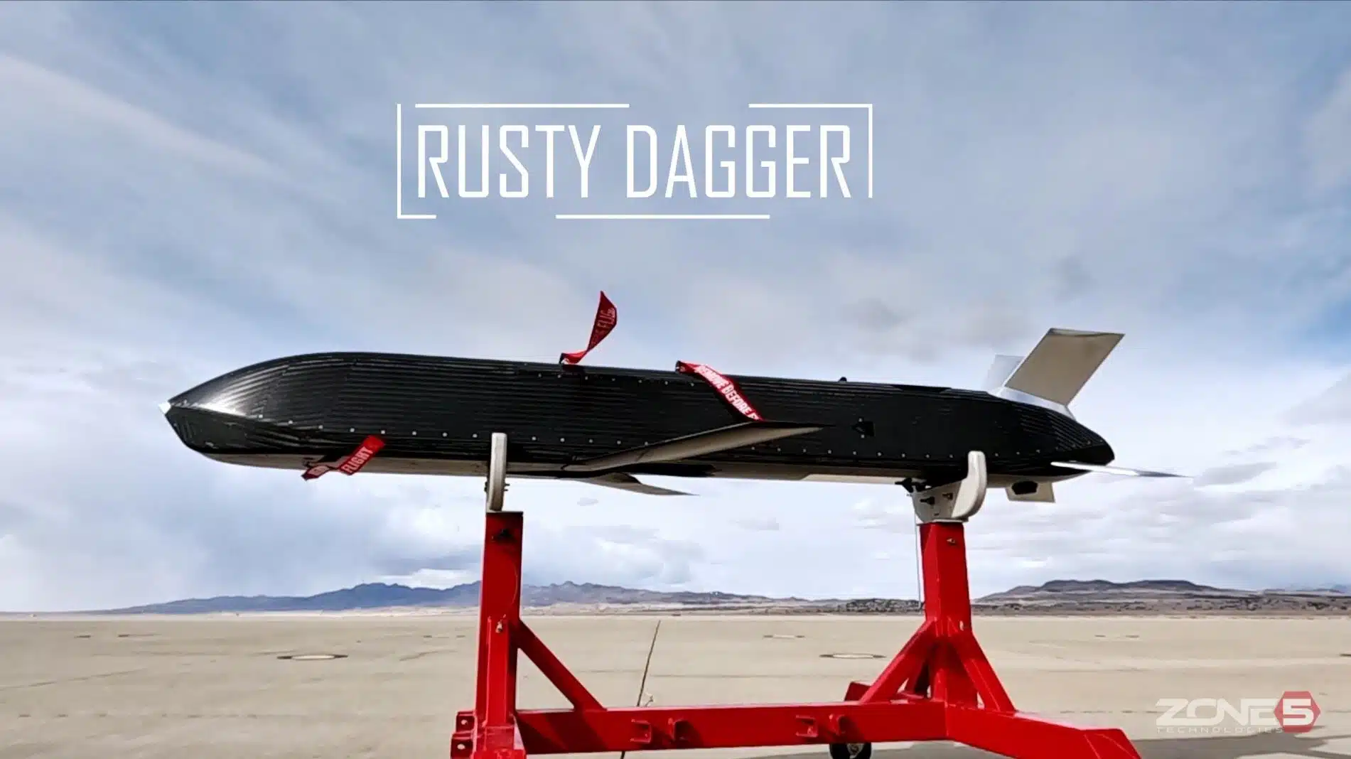 Navy Rusty Dagger missile contract AGM-188 cruise missile on stand