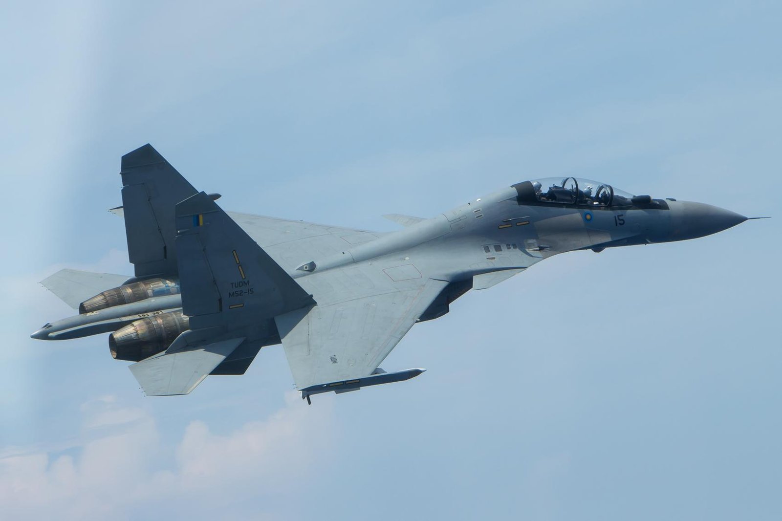 Su-30 Flanker — File Photo, Royal Malaysian Air Force Indonesian Su-30 runway overshoot — file photo of a Su-30 Flanker