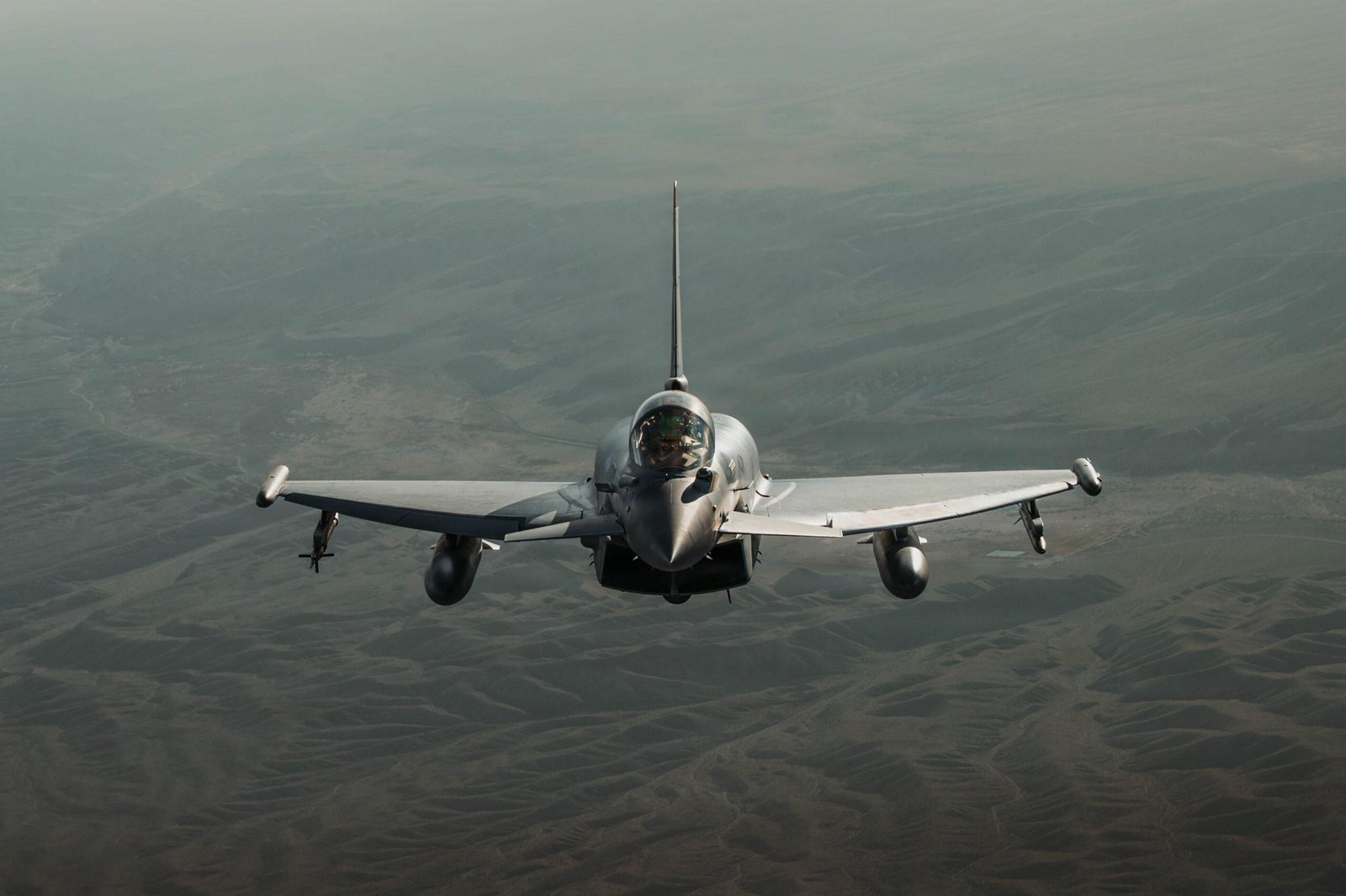 Turkey Eurofighter training: RAF Eurofighter Typhoon during Red Flag-Nellis exercise