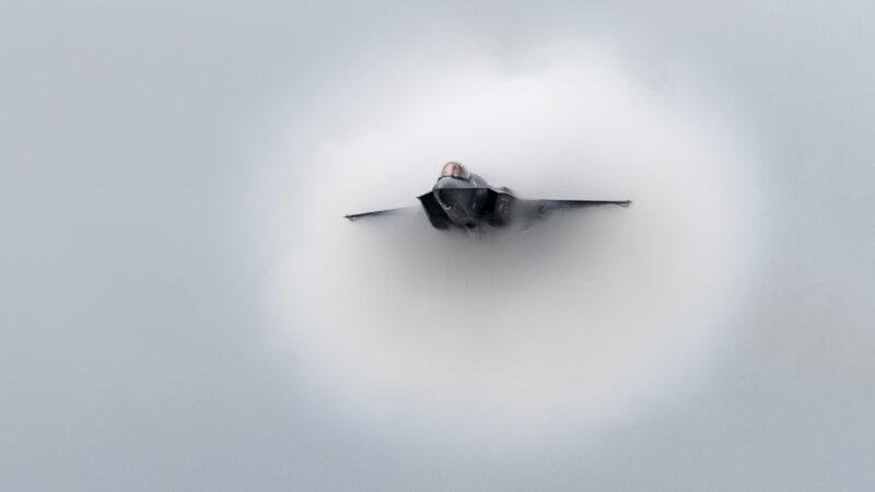 Patria F135 engine: F-35A Demo Team performs for F135 maintainers at Tinker AFB