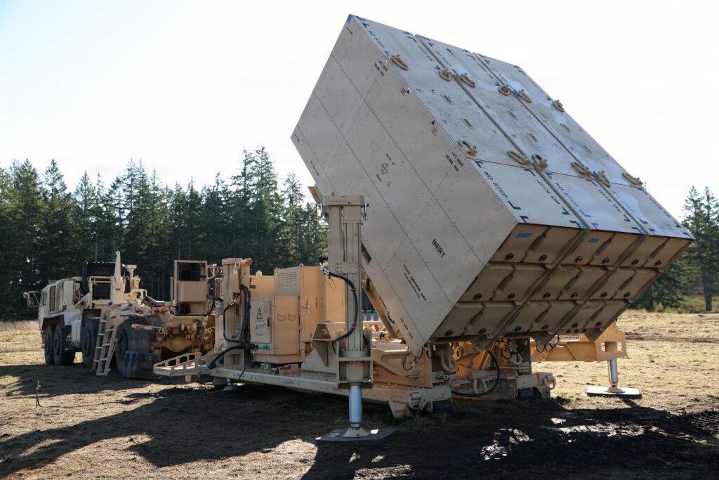 Enduring Shield interceptor launcher during U.S. Army IFPC fielding at Joint Base Lewis-McChord