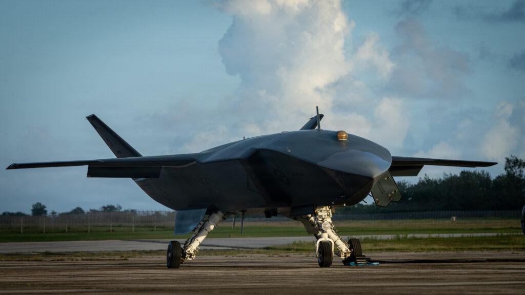 Navy surrogate CCA: MQ-28 Ghost Bat during Valiant Shield 2026 expeditionary operations