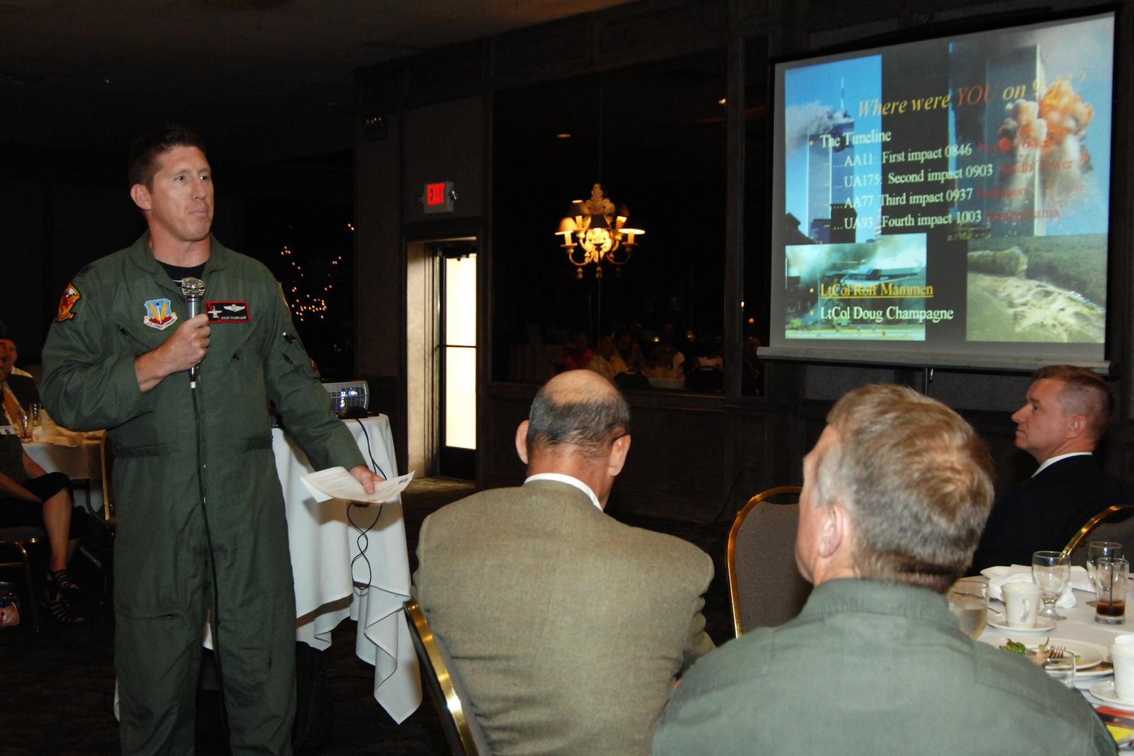 Michigan ANG F-16 pilot Doug Champagne recalls Sept. 11, 2001 at Selfridge Air National Guard Base