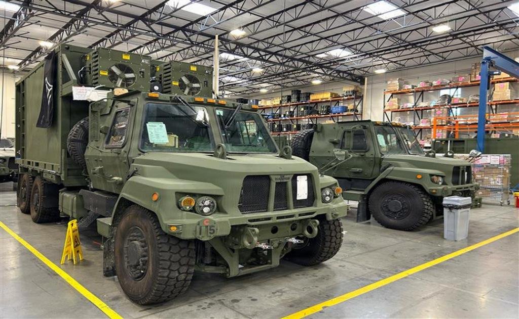 The TITAN ground station, the system entering production under the Army's $192 million award to Palantir and Anduril