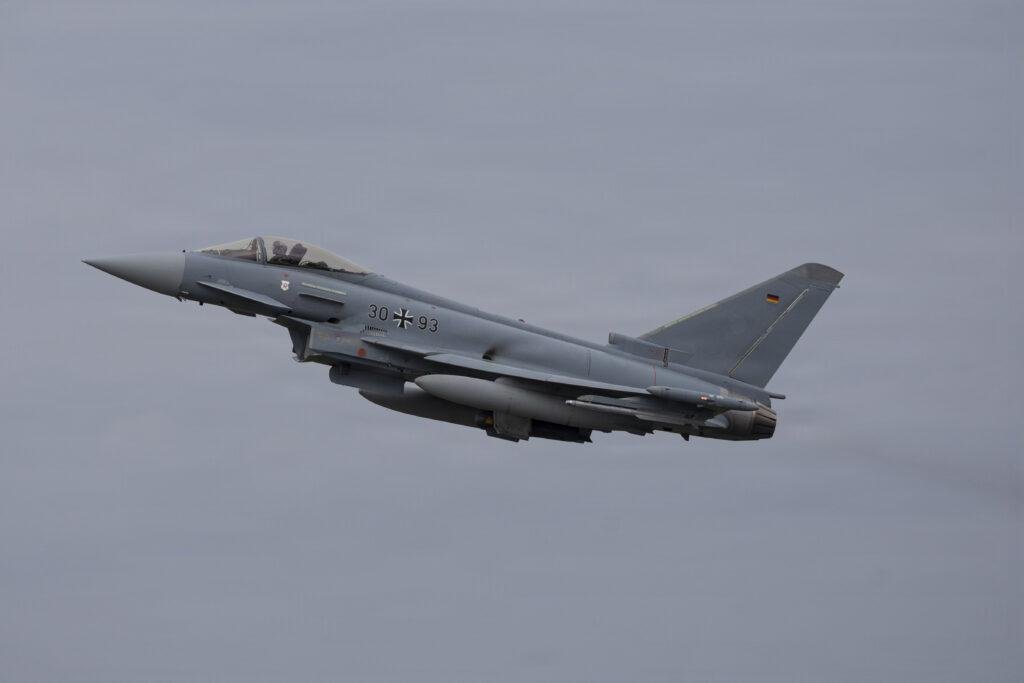 Turkey Eurofighter training: German Air Force Eurofighter Typhoon during Ramstein Flag 2026
