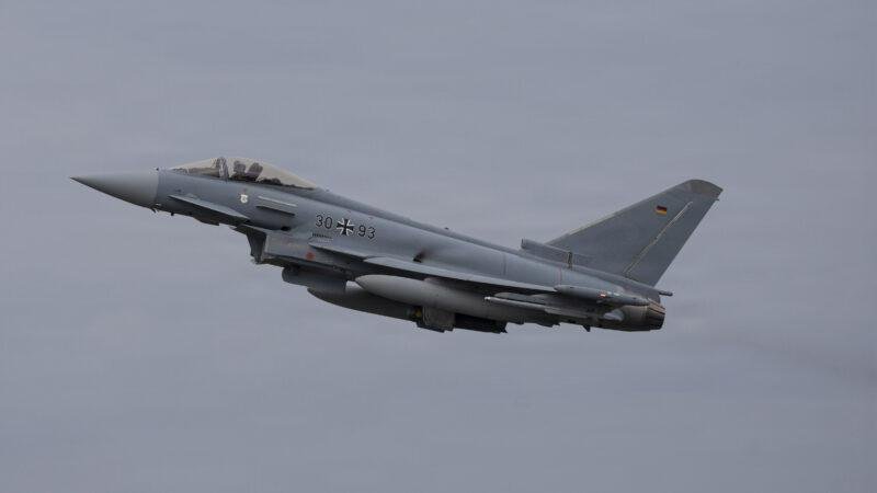 Turkey Eurofighter training: German Air Force Eurofighter Typhoon during Ramstein Flag 2026