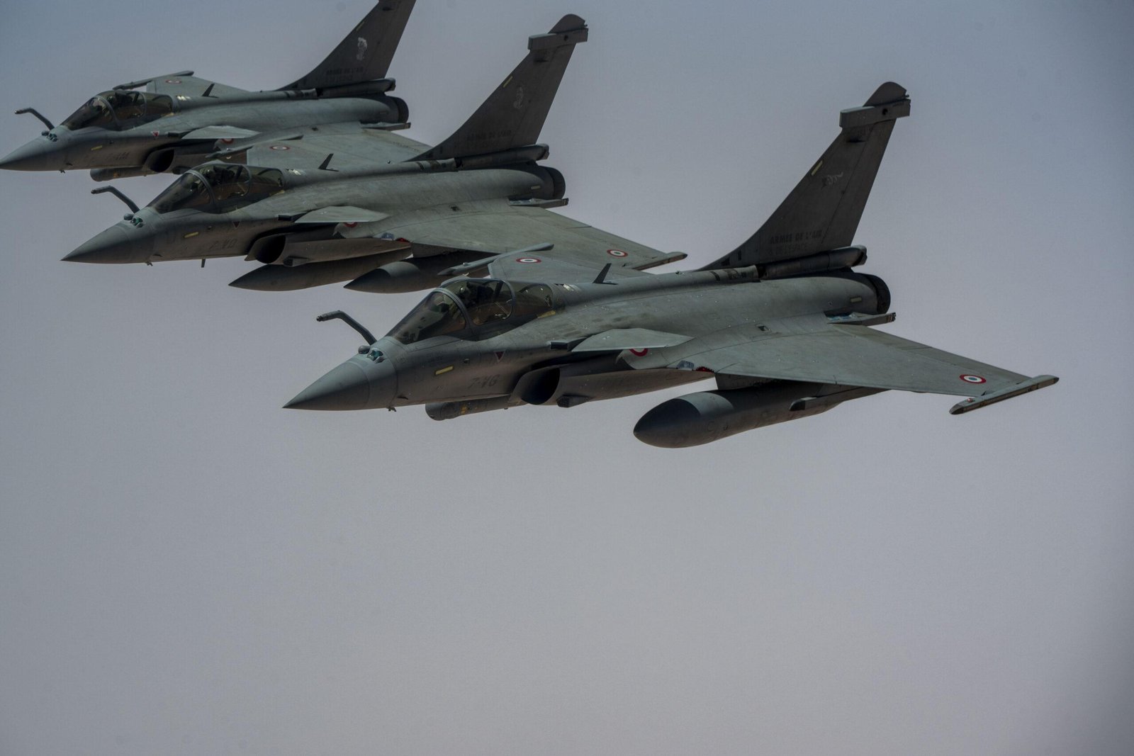 Egypt Rafale RFP: French Air Force Dassault Rafales in formation
