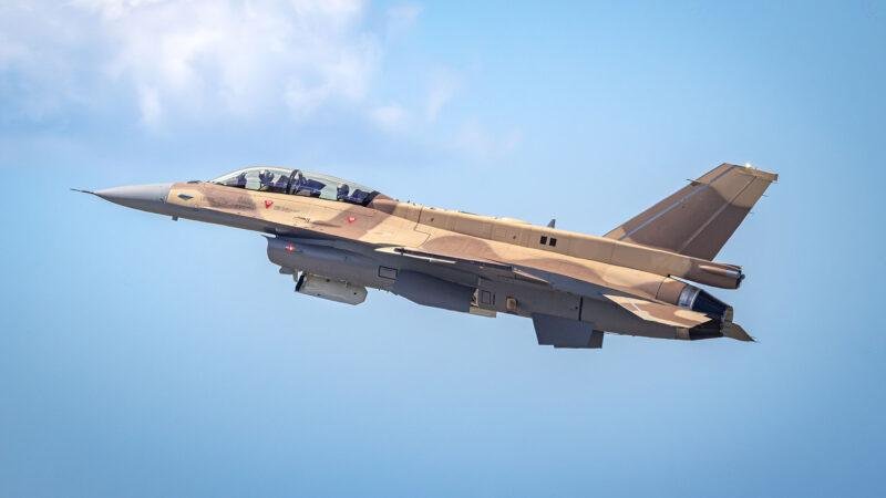F-16 Block 72 built for Morocco during its first flight, announced by Lockheed Martin on Oct. 6, 2026