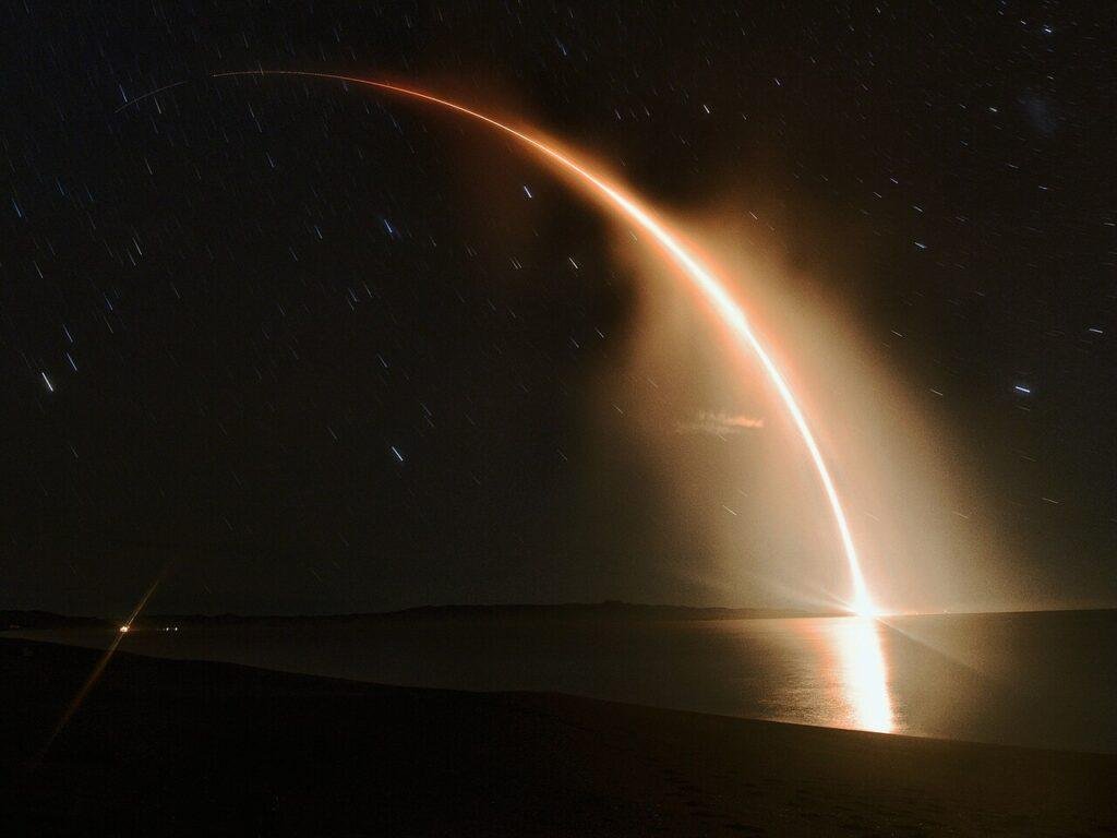 Rocket Lab Electron rocket lifting off on the CAPSTONE mission from New Zealand in June 2022; not its 98th mission.