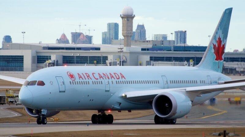 Air Canada Seville flights: Air Canada Boeing 787-9 file photograph; announced route will use A321XLR