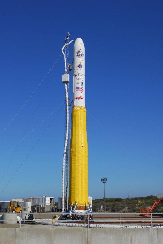 Mk21A reentry test — a Minotaur launch vehicle (archival; not necessarily the October 9 test)