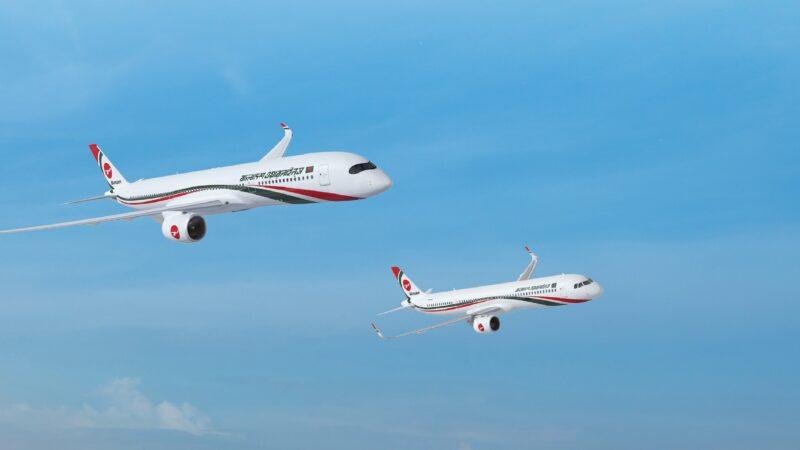 Biman Bangladesh Airlines Airbus A350-900 and A321neo shown in airline livery after the carrier’s 10-aircraft order.