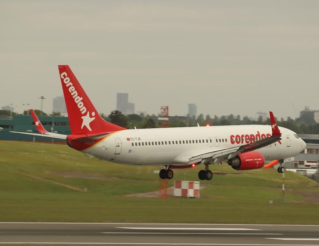 Corendon 737 radio incident illustrated by an archival Corendon Airlines Boeing 737-800 TC-TJR