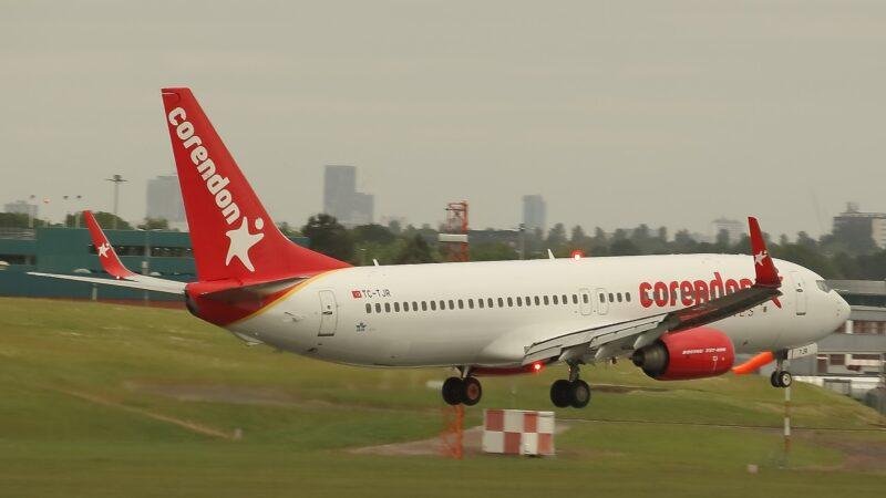 Corendon 737 radio incident illustrated by an archival Corendon Airlines Boeing 737-800 TC-TJR
