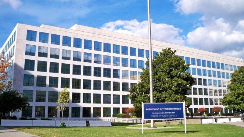 FAA Charter Penalty illustrated by the FAA's Wilbur Wright headquarters building in Washington, D.C.