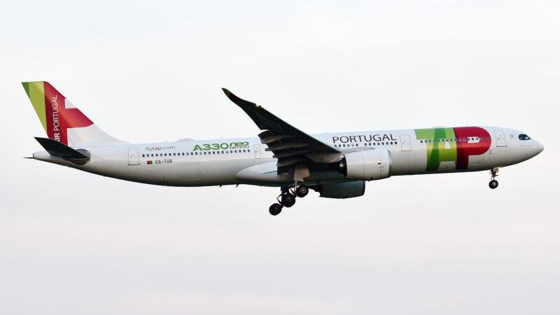 Lufthansa TAP stake — a TAP Air Portugal airliner (archival; not a transaction-related photograph)